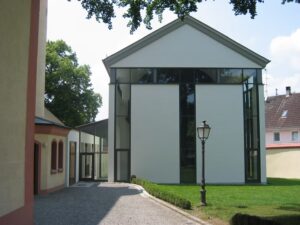 Kapelle von außen fotografiert